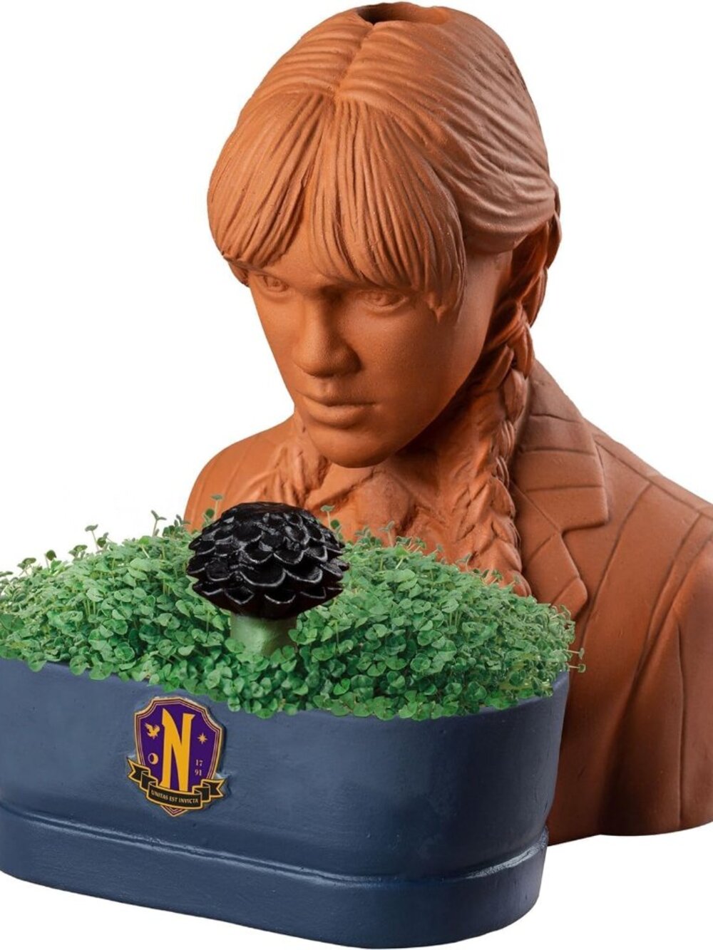 WEDNESDAY The Adams Family - Chia Pet - NEW NIB - Picture 4 of 6